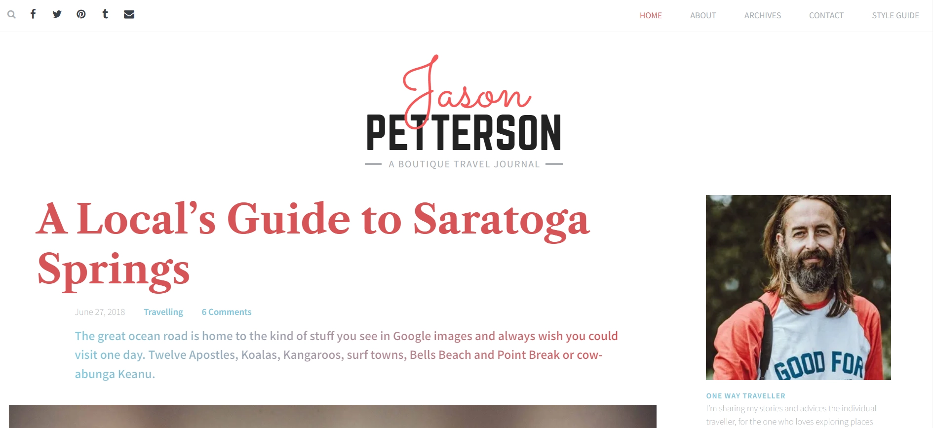 Jason WordPress Theme