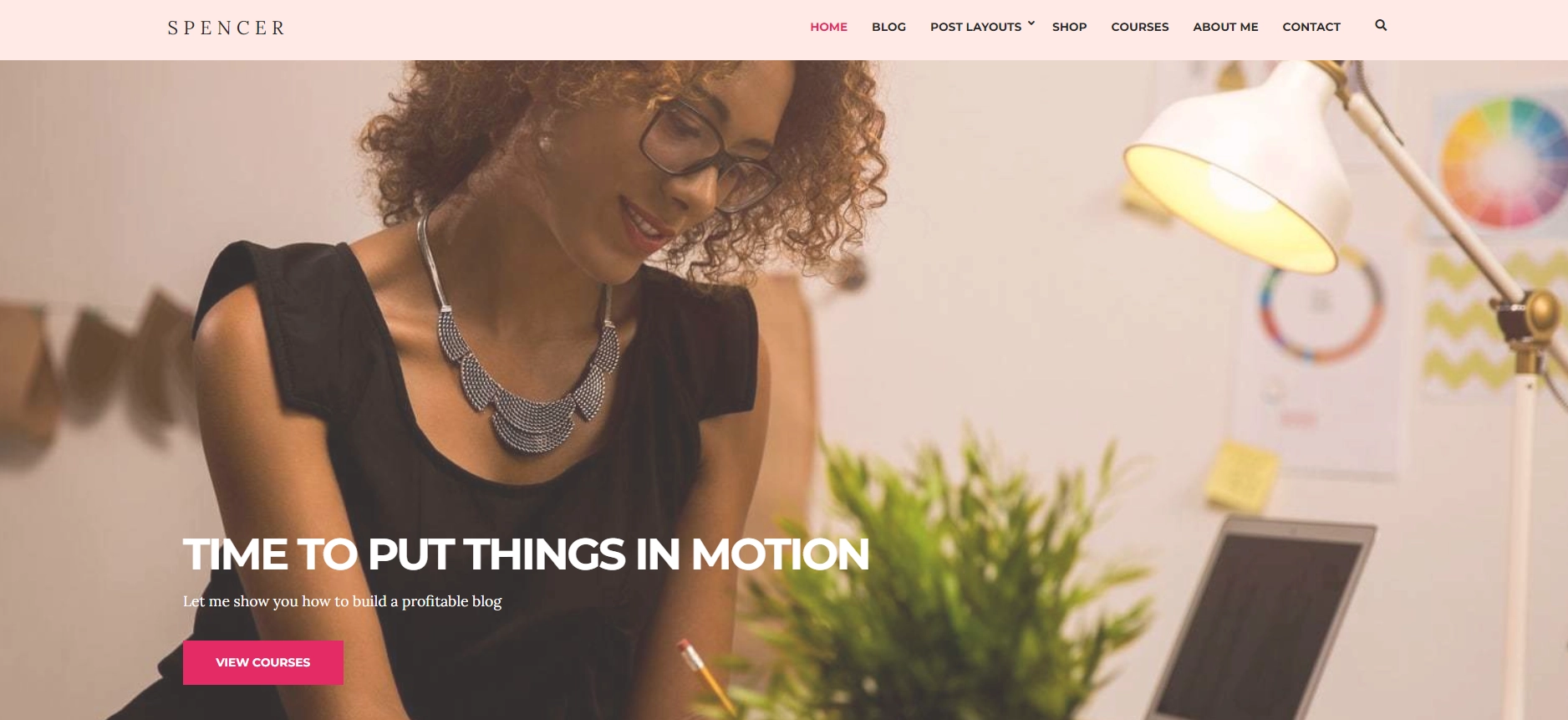 Spencer WordPress Theme
