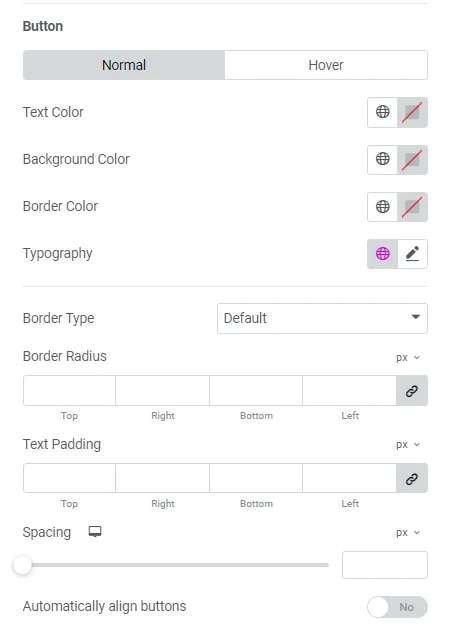 Editing upsells products button