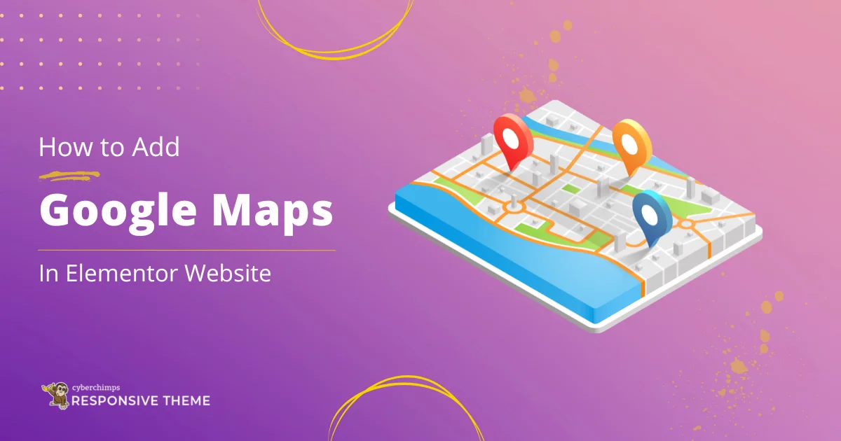 How to add google map to Elementor website