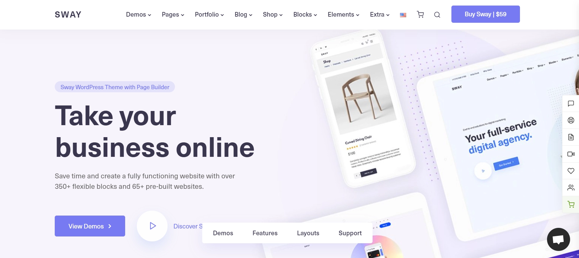 Sway WordPress Theme