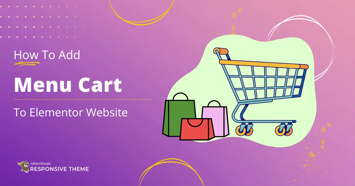 How to add menu cart