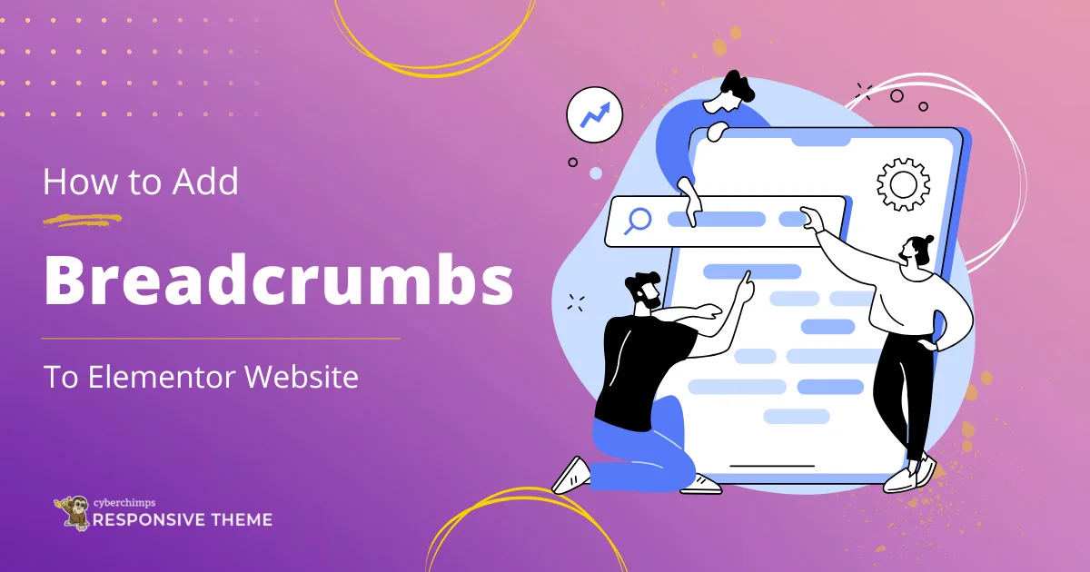 How to add breadcrumbs to elementor website