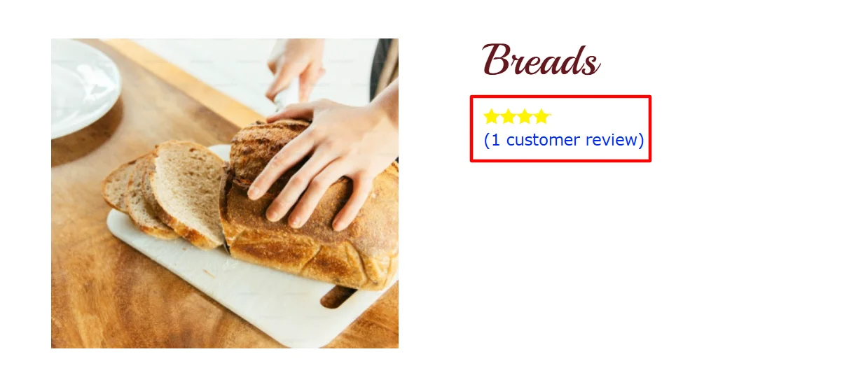 Final appearance of product rating after styling