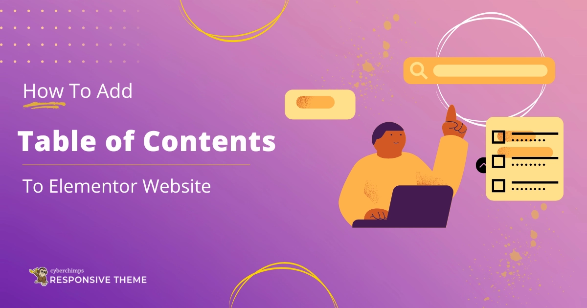 How to add a Table of Contents in elementor