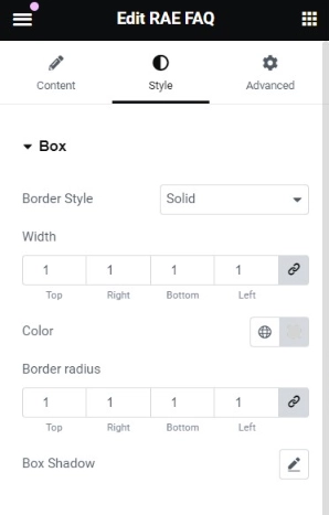 Styling faq
