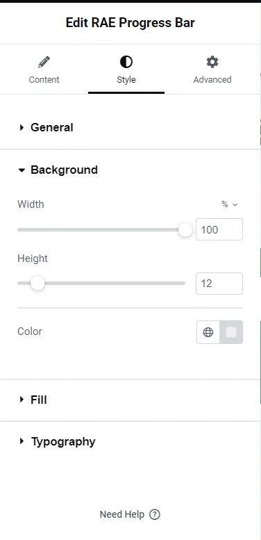 Styling background