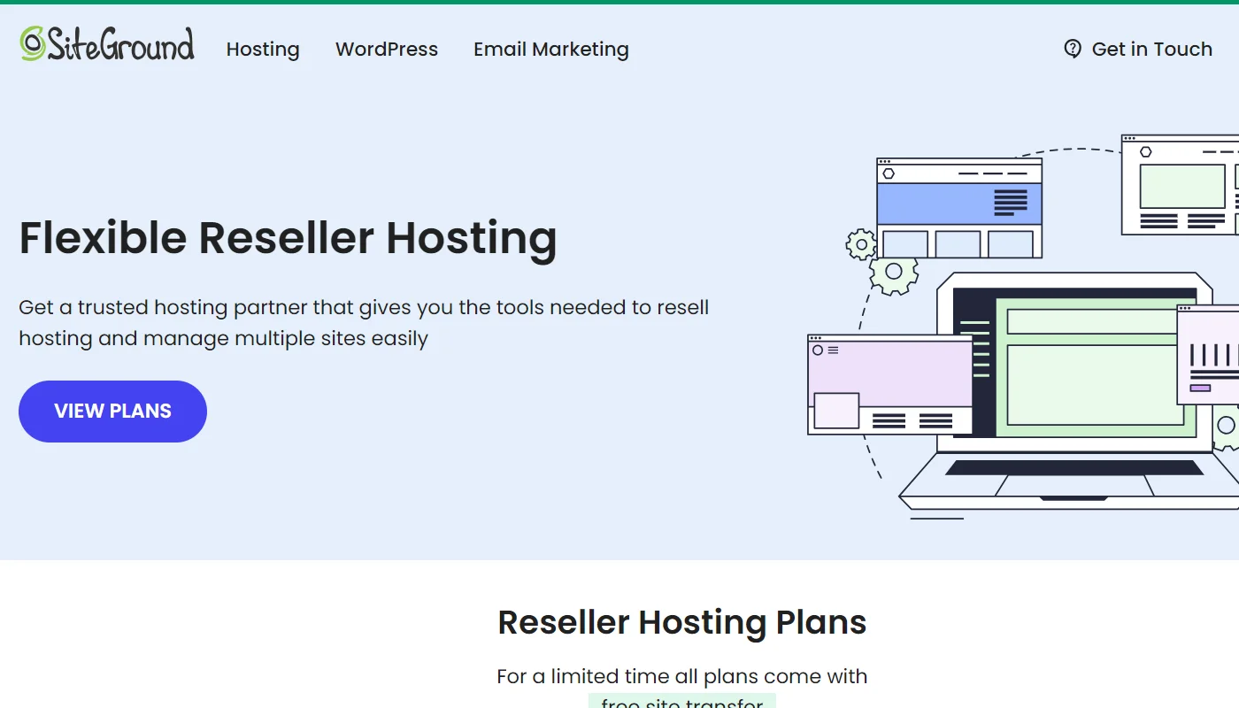 SiteGround Reseller