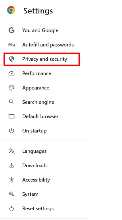 Clicking privacy and security