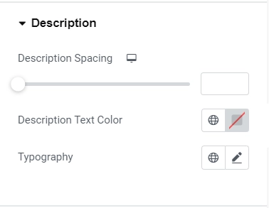 Styling description
