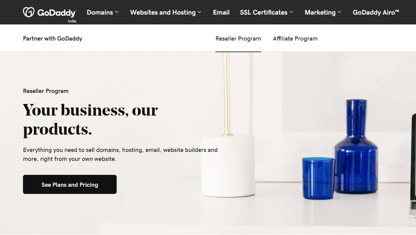 GoDaddy hosting reseller