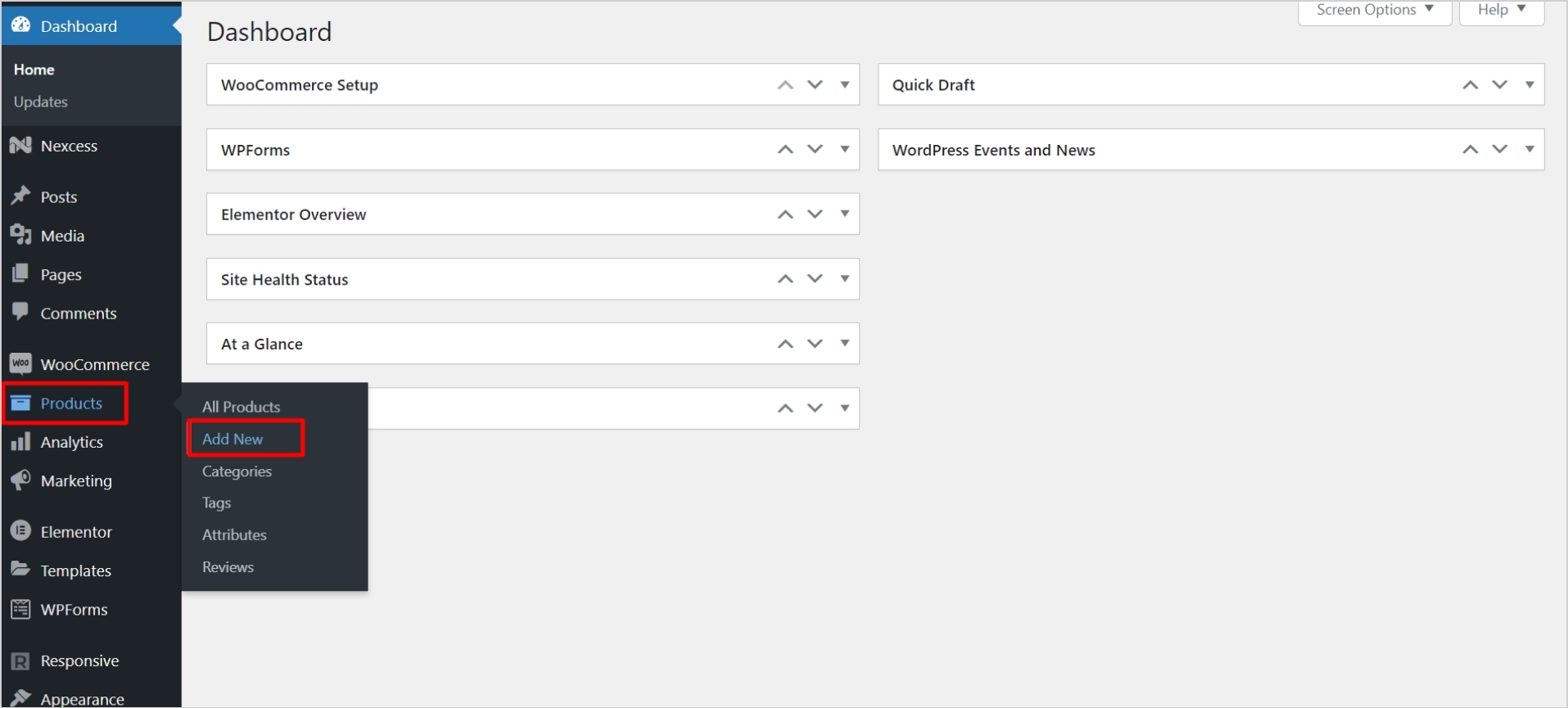 Add new WooCommerce product