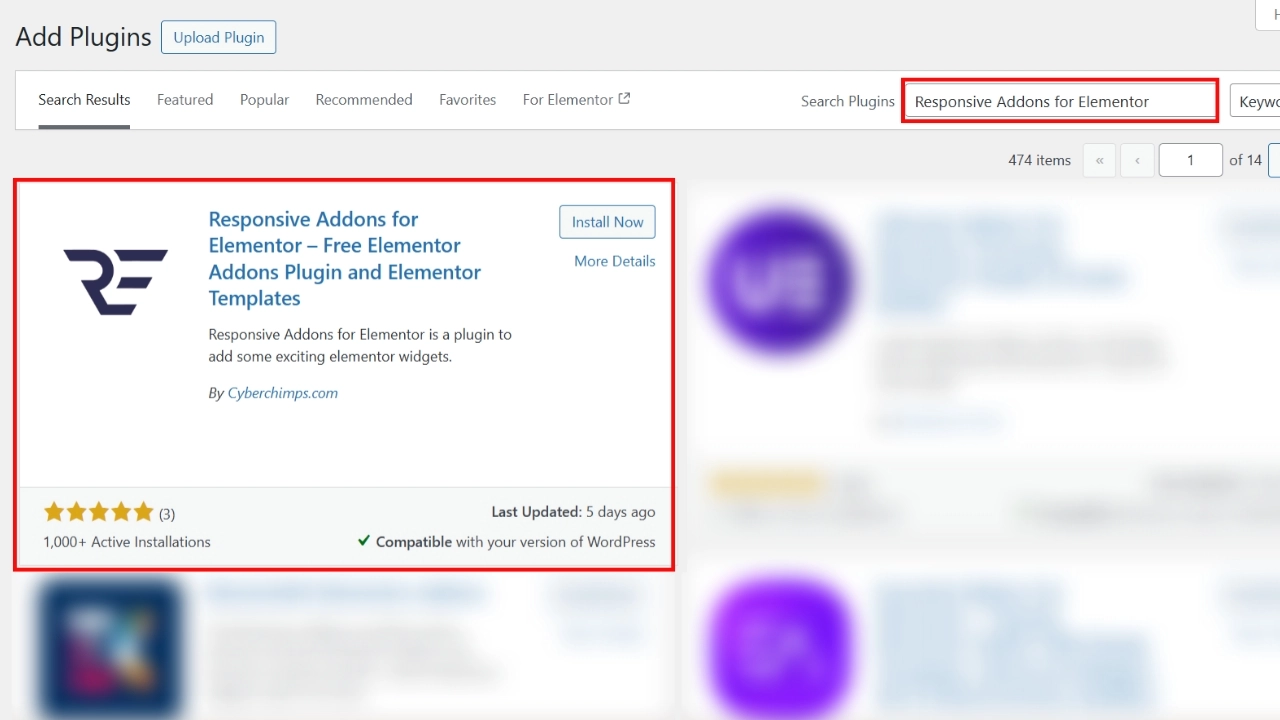 Instaling the plugin