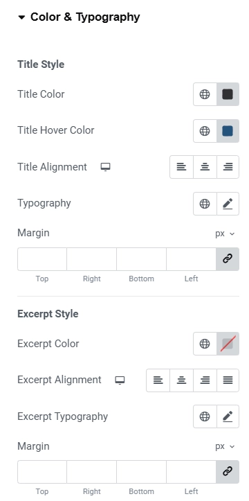 color and typography