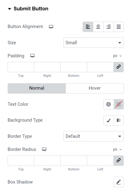Submit button