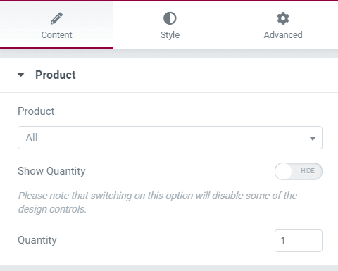 Customizing product