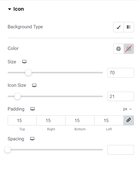Icon style