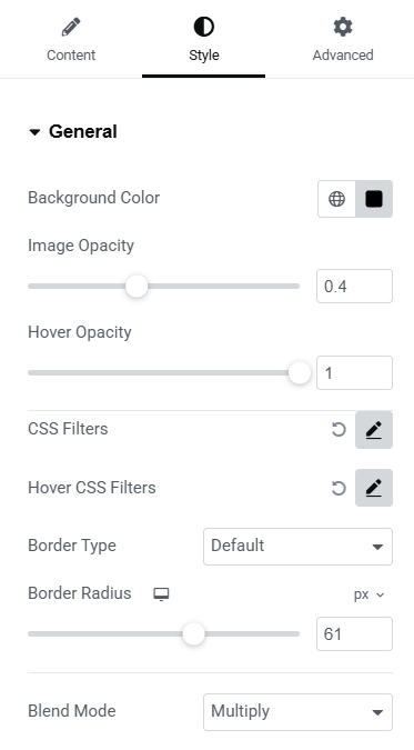 General Settings
