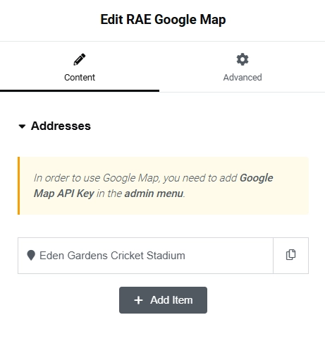 Content addresses