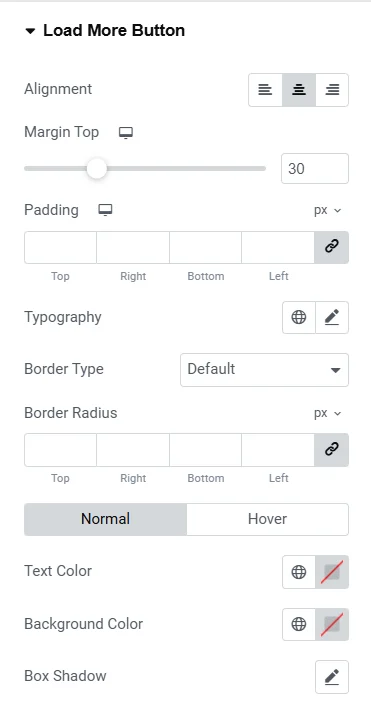 Styling learn more button