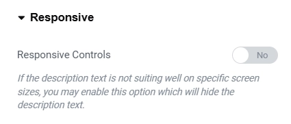 responsive control