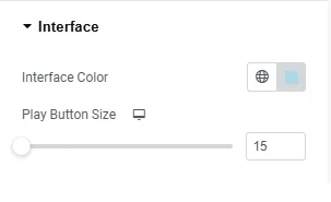 Styling interface