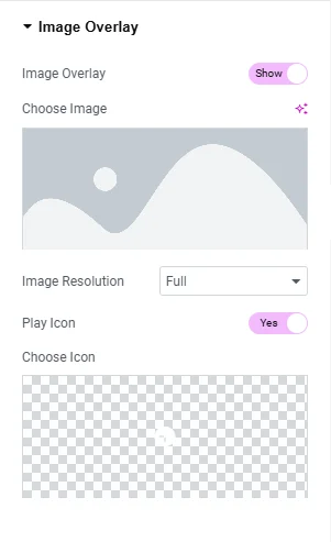 Editing image overlay