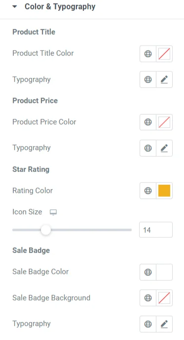 Styling color and typograpgy
