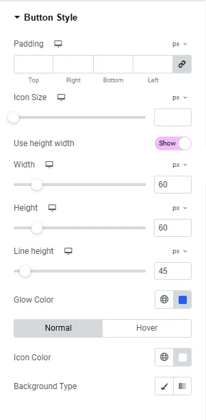 Styling button