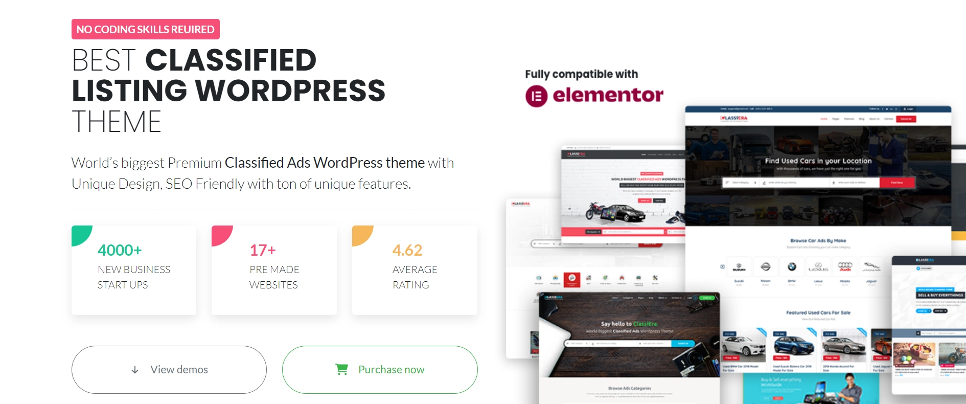 Classiera WordPress Theme