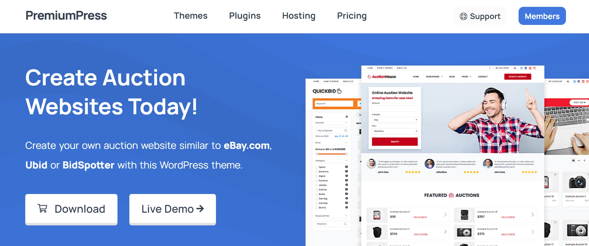 PremiumPress WordPress Theme