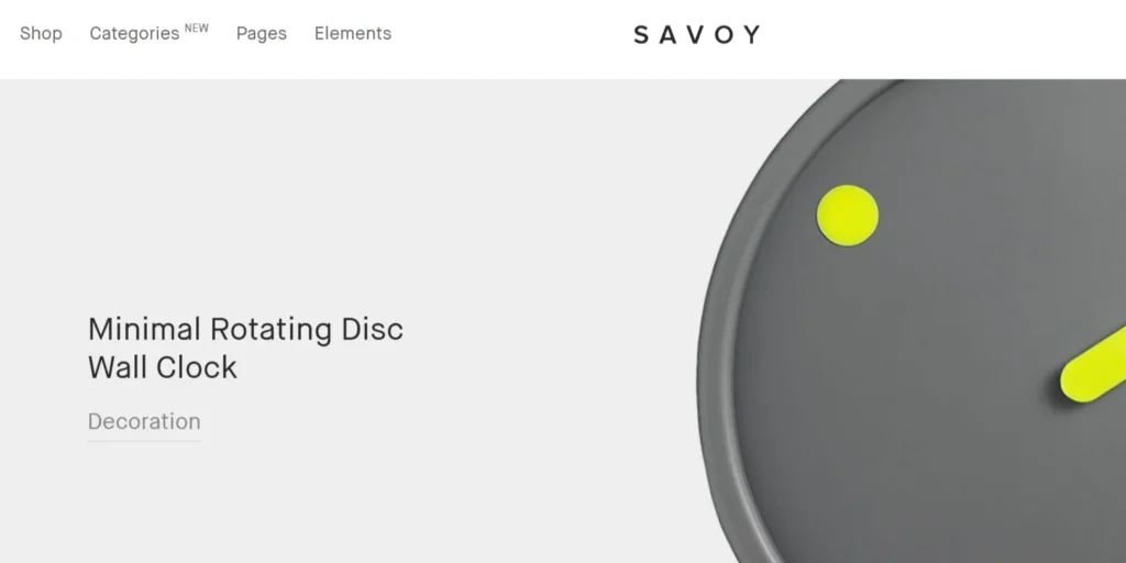Savoy - Minimalistic, responsive, and modern WordPress theme.