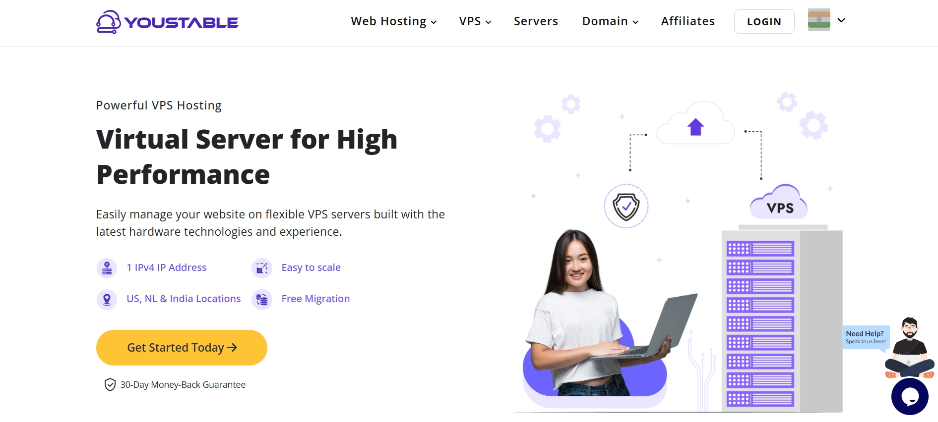 YouStable hosting