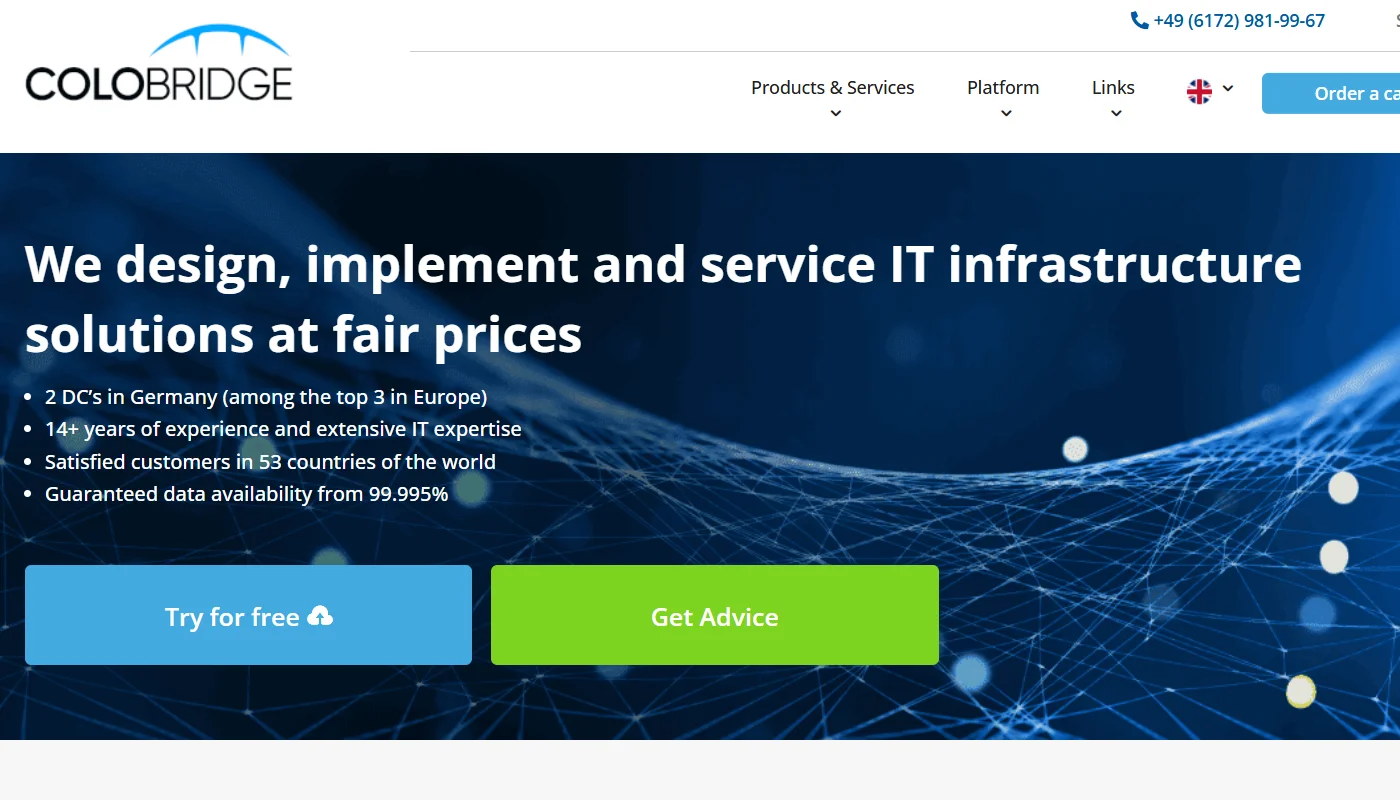 Colobridge Web hosting