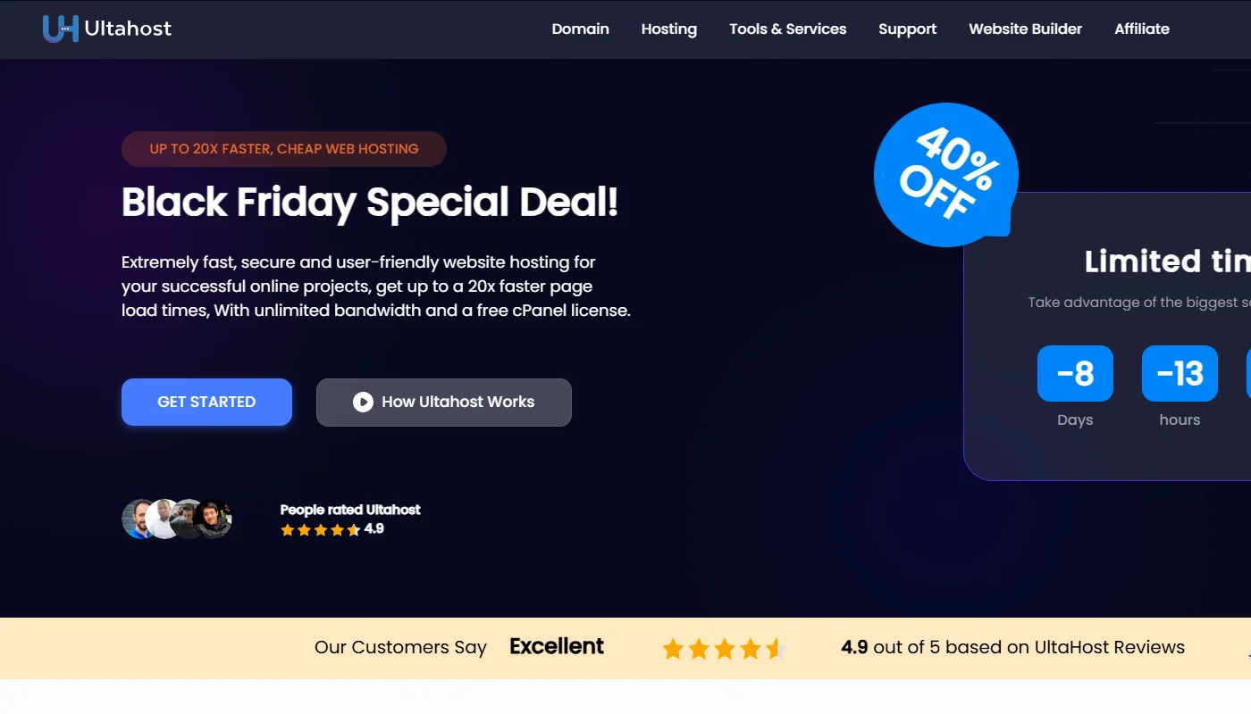 Ultahost- web hosting in Germany