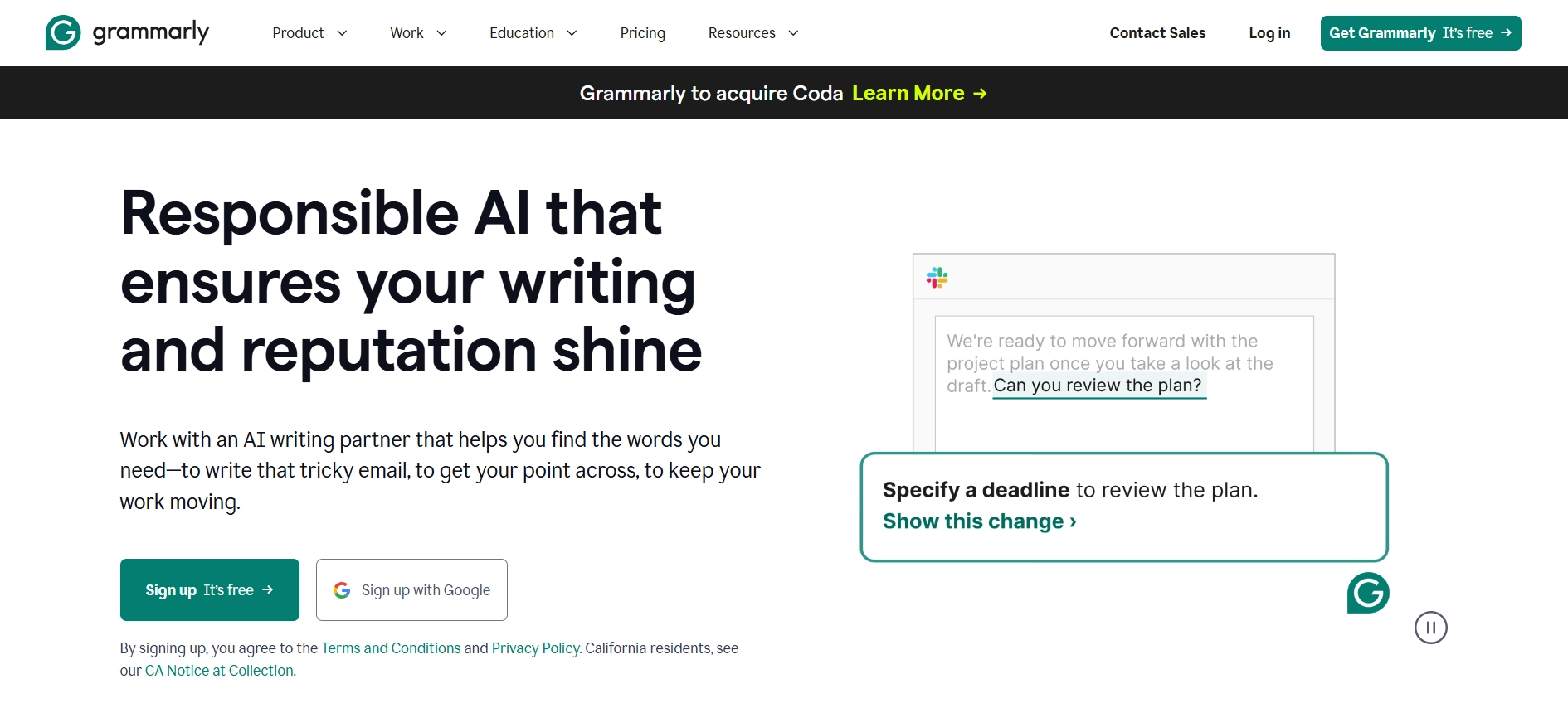 Grammarly Extension