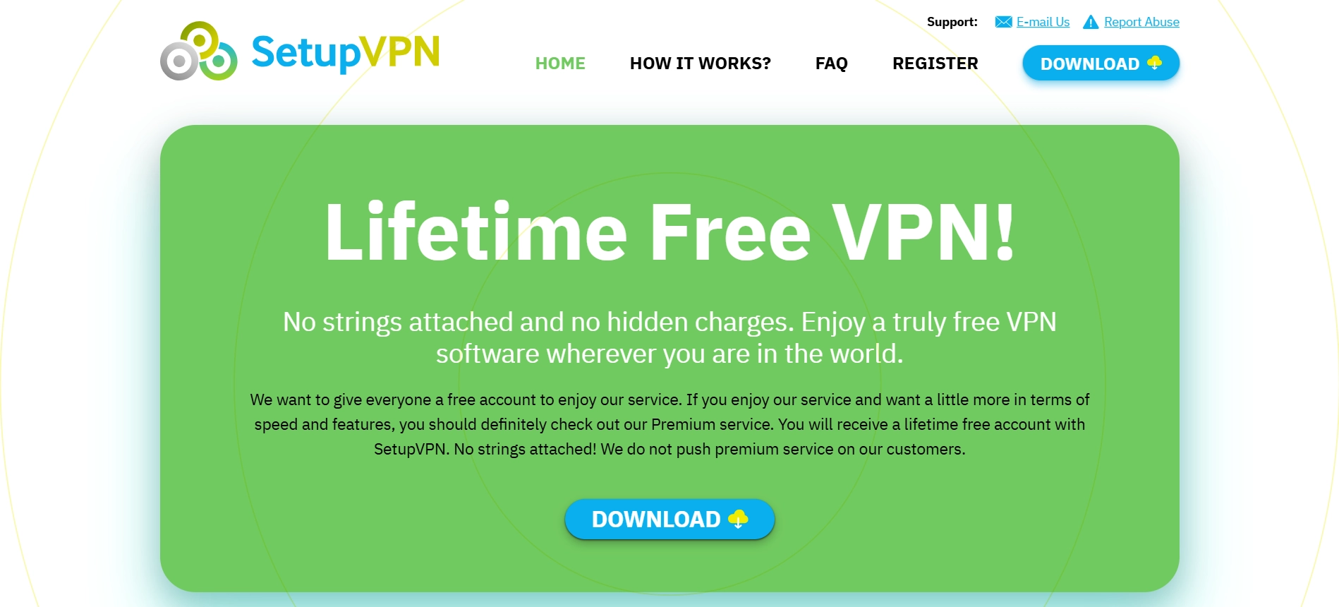 SetupVPN Chrome extension