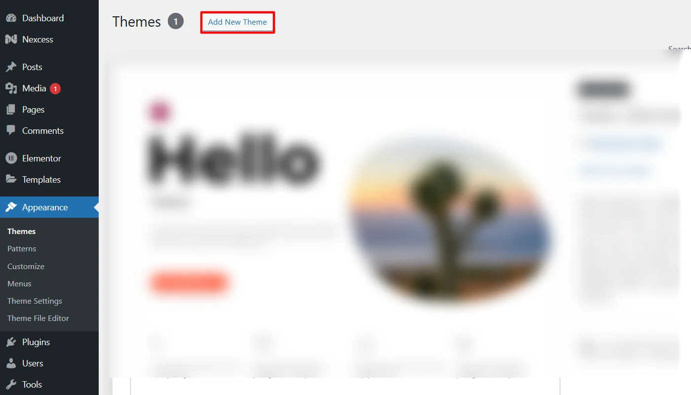 Add new theme