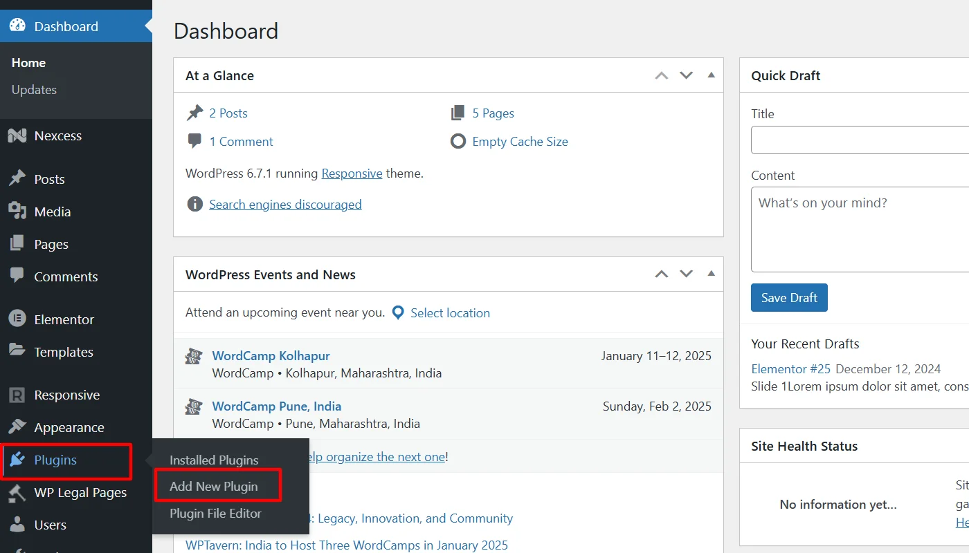 Add new plugin
