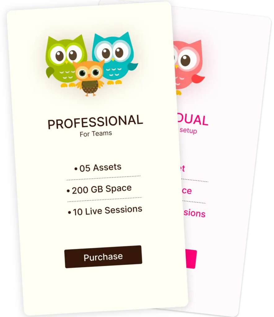 pricing table widget