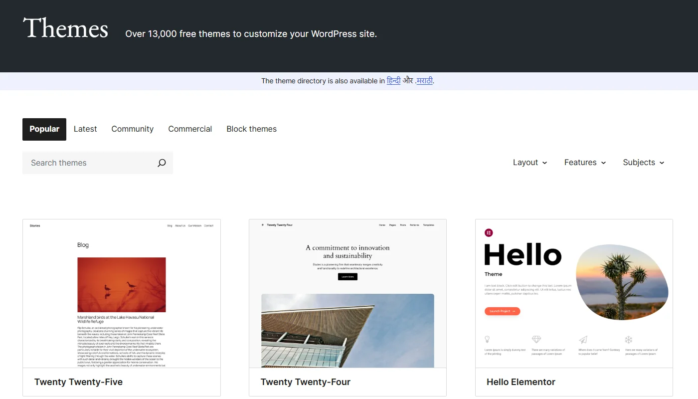 What is a WordPress Theme?