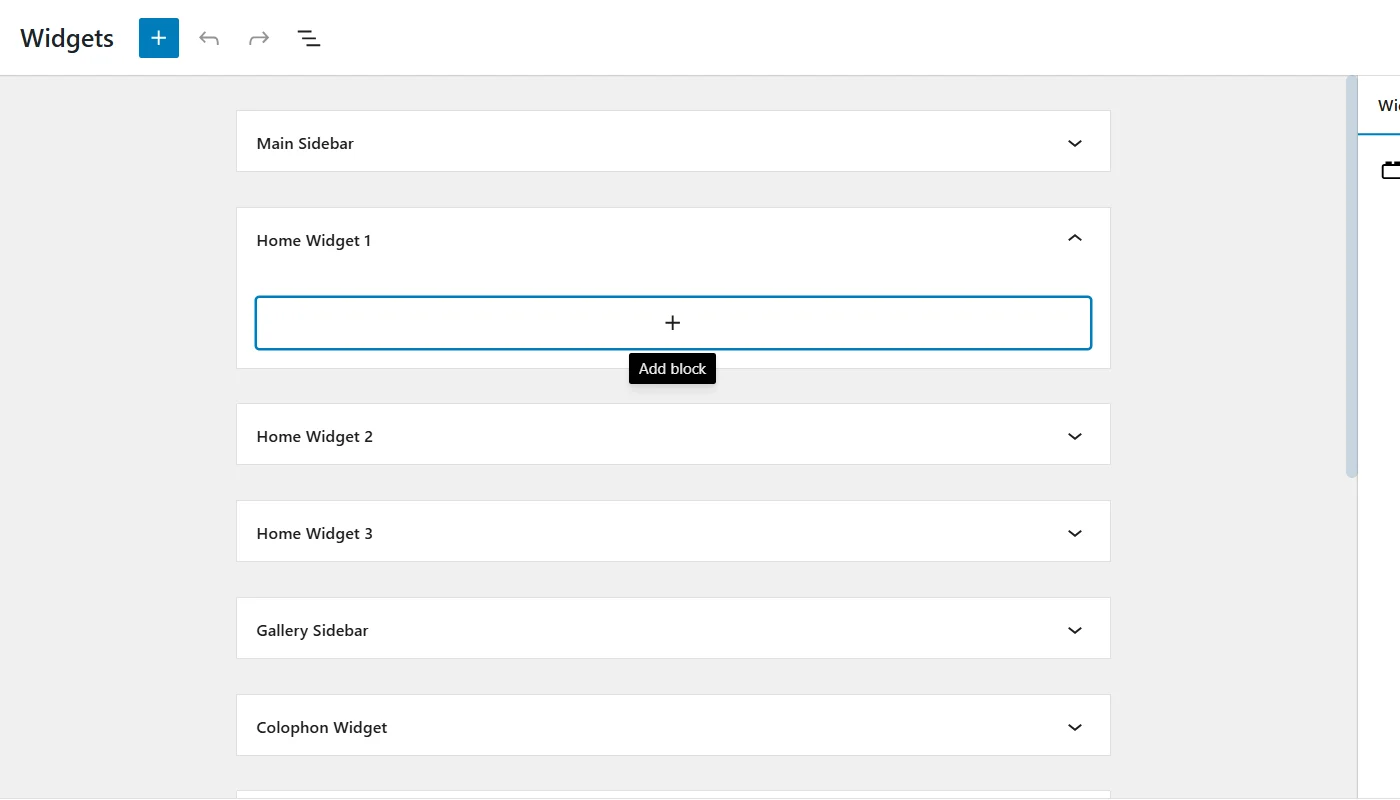 Clicking (+) button
