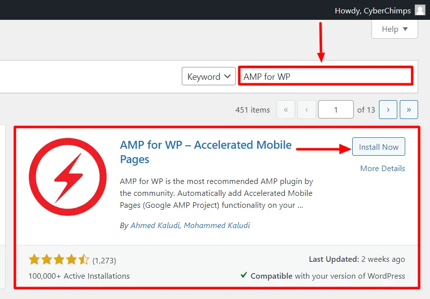 AMP for WordPress plugin