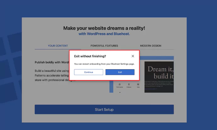 Finish setting up wordpress