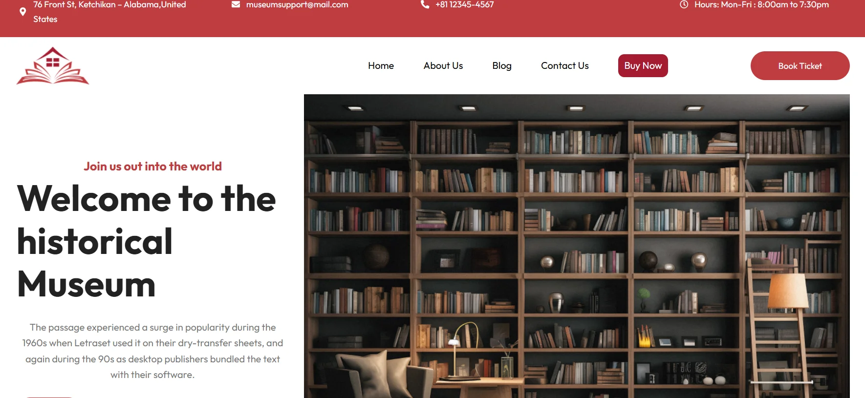 Author Book Writer WordPress Theme