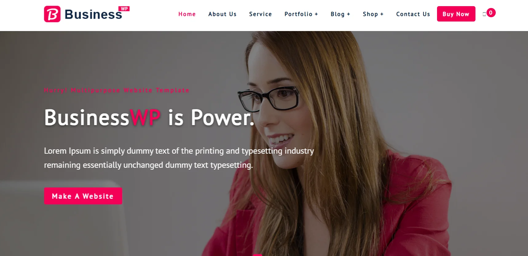 Businesswp WordPress theme