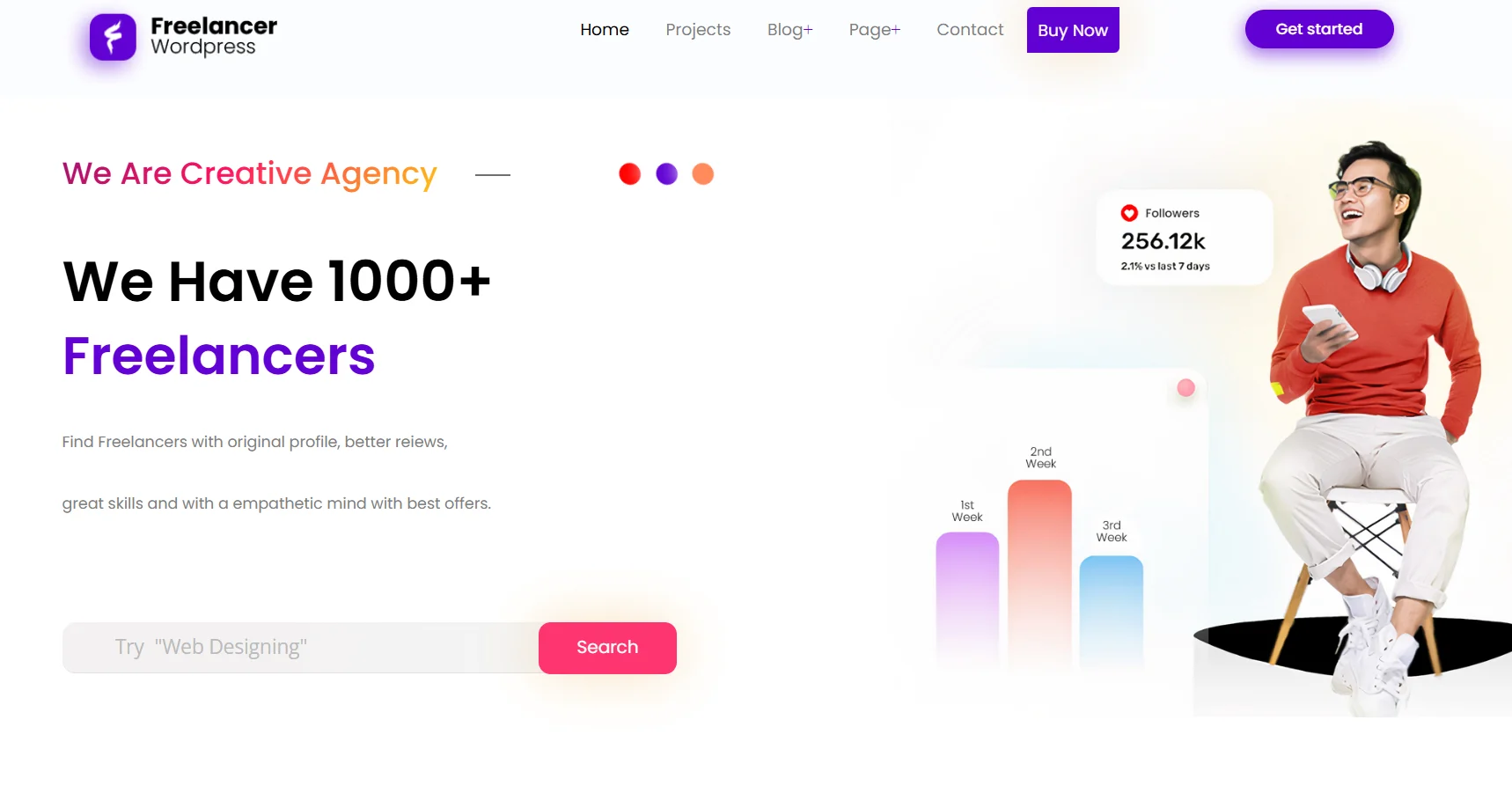 Freelance Services WorPress Theme