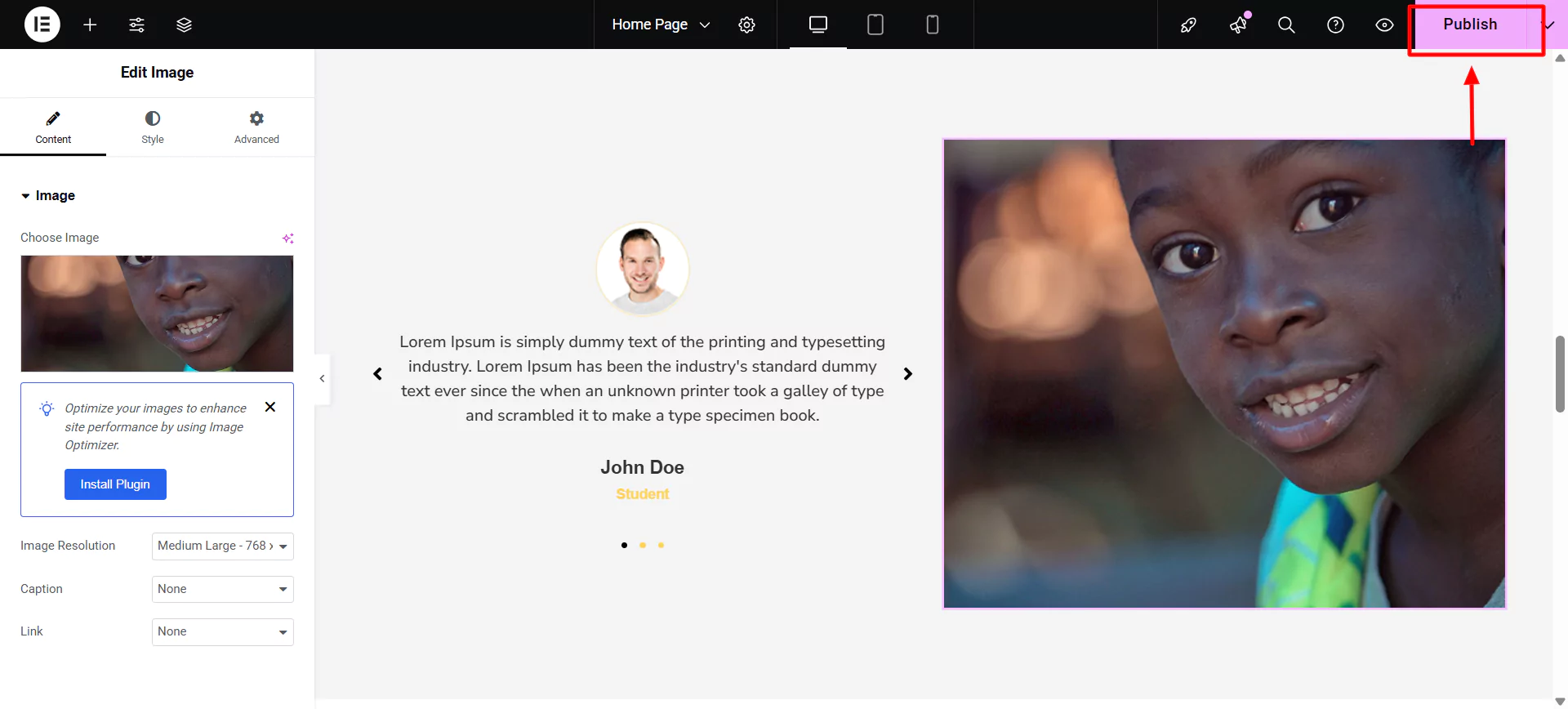 launch nonprofit website