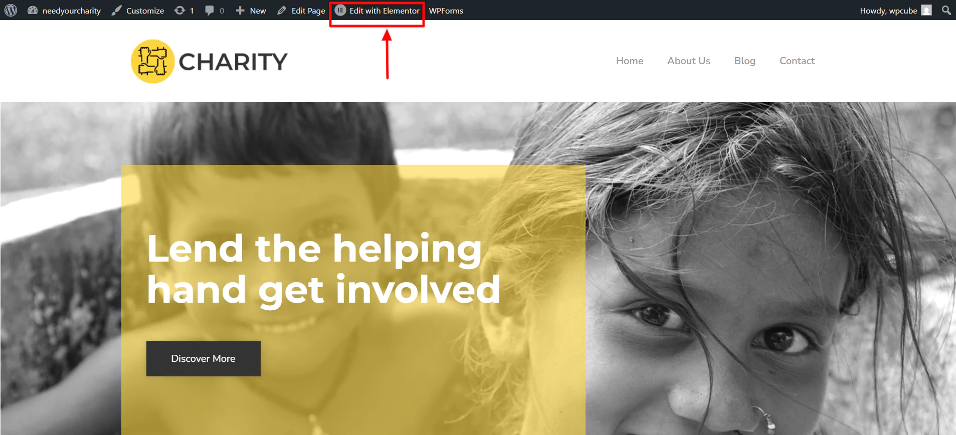 steps on how to create a non-profit website
