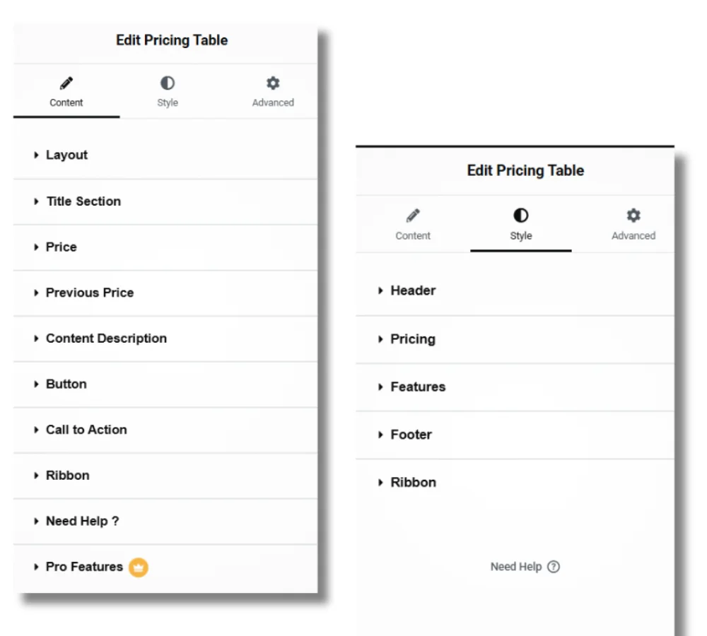 Customization options in RAE and Plus Addons